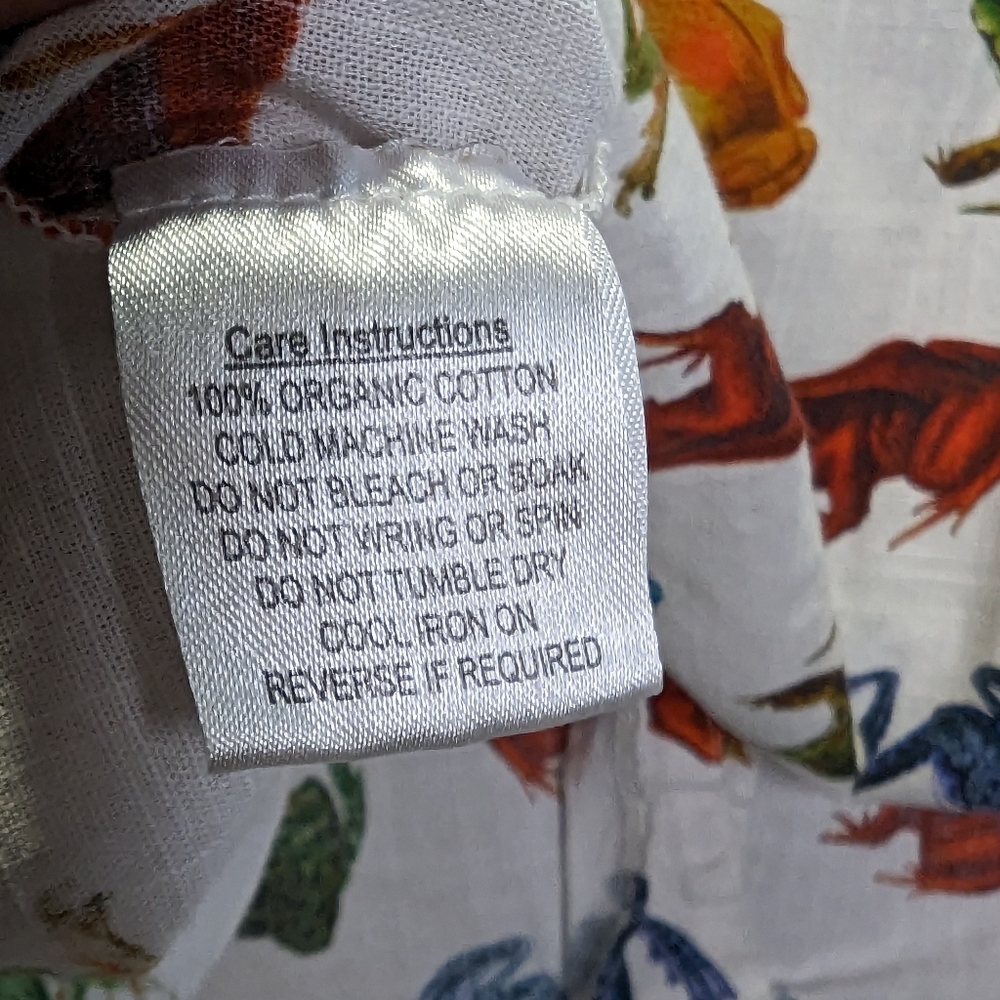 Dangerfield organic cotton button front amphibian shirt - Picture 7 of 8